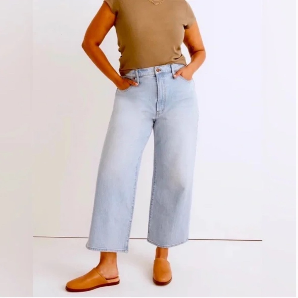 Madewell Perfect Vintage Wide Leg Crop Perfect condition size 30